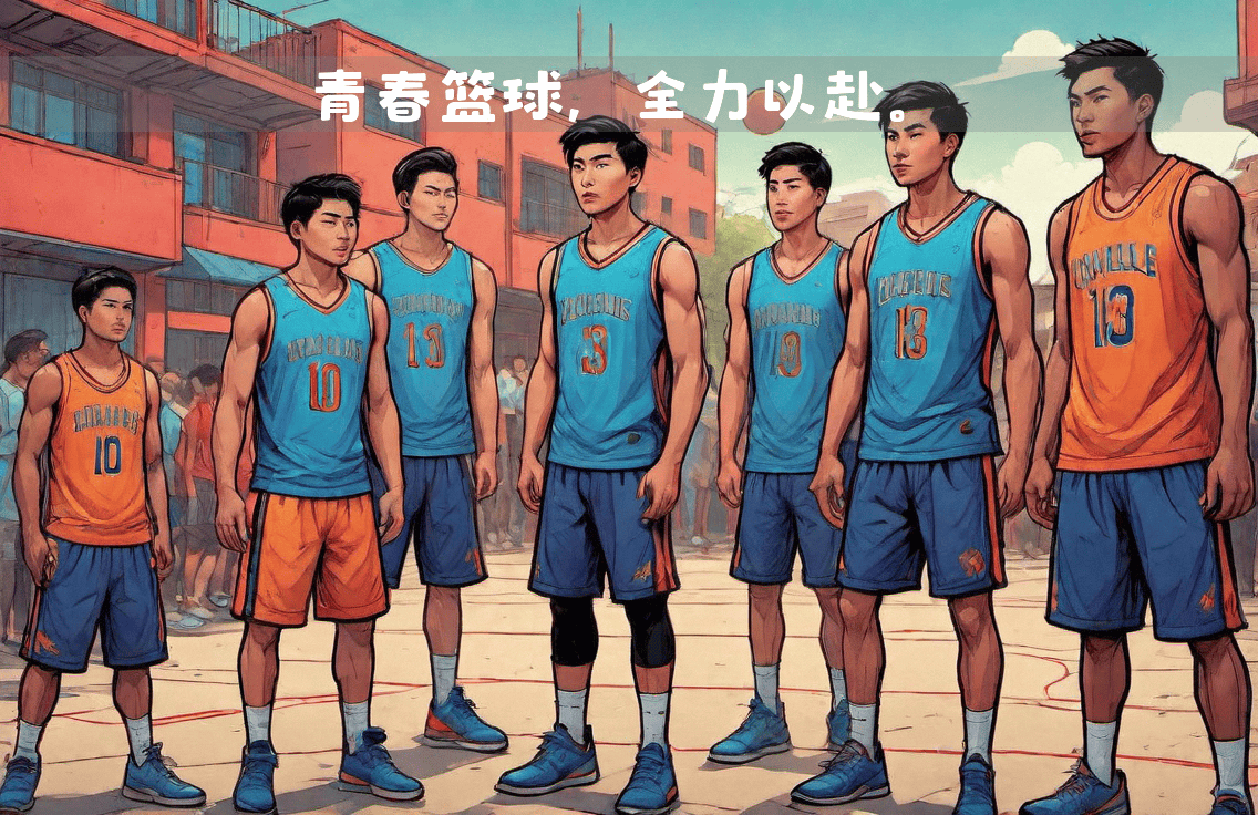 关于全力以赴的比拼，篮球场上热血沸腾的信息