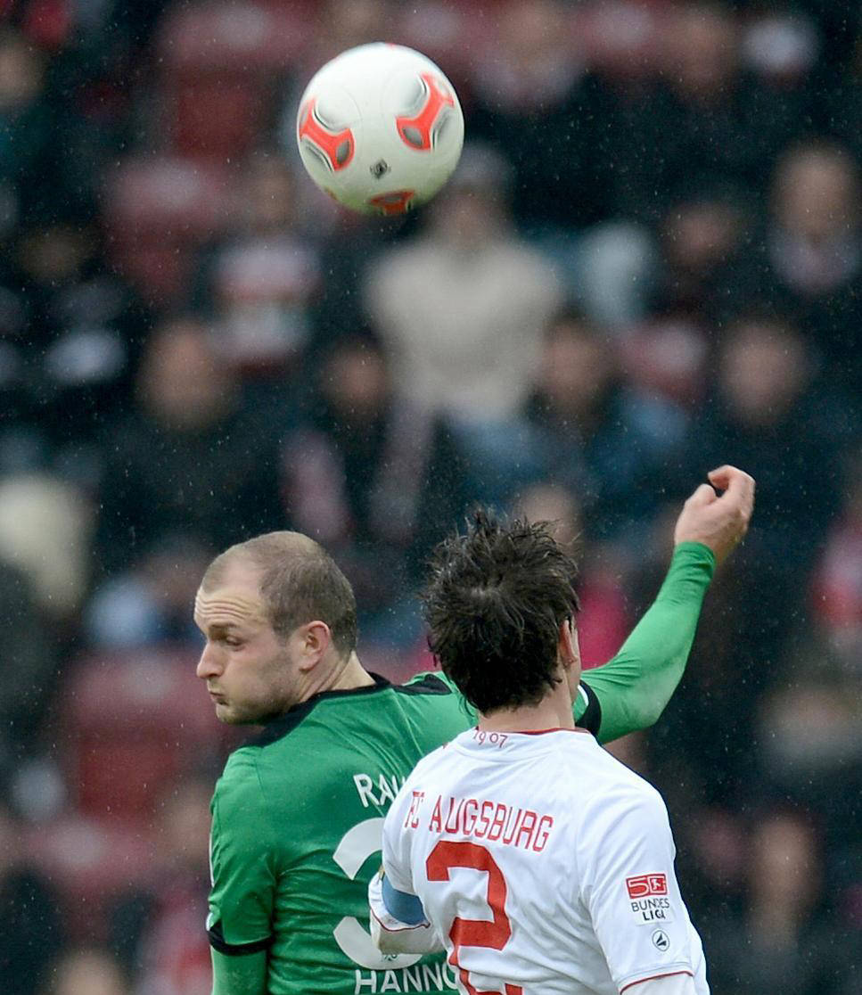 汉诺威球员备战接下来的比赛