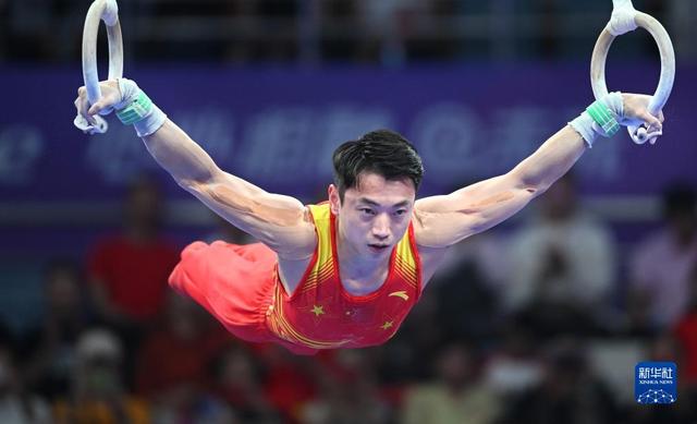亚运会中国体操队大胜夺金,展现实力! 亚运会中国体操队大胜夺金,展现实力!