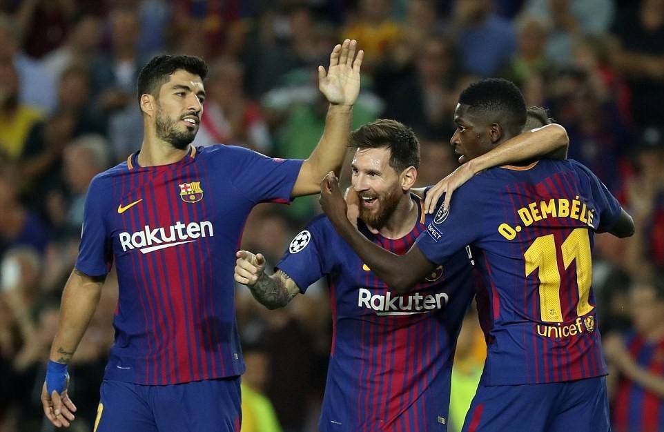 巴塞罗那大胜多特蒙德,取得关键胜利 巴塞罗那大胜多特蒙德,取得关键胜利