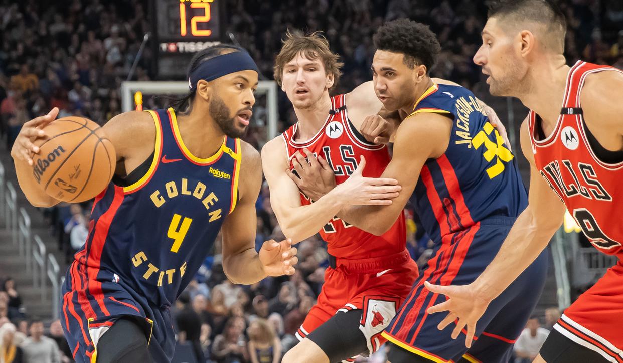 公牛双核发威,勇士惨败无力还手的简单介绍 公牛双核发威,勇士惨败无力还手的简单介绍