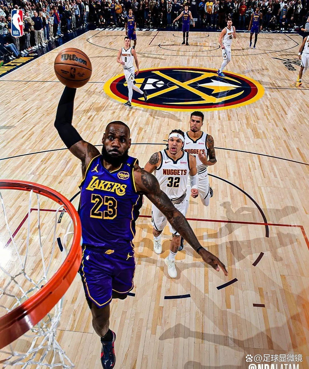 开云体育登录-湖人连胜结束，不敌掘金