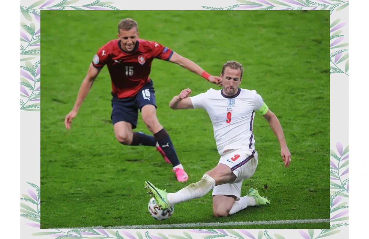 英格兰击败乌克兰，欧洲杯四强名单流露